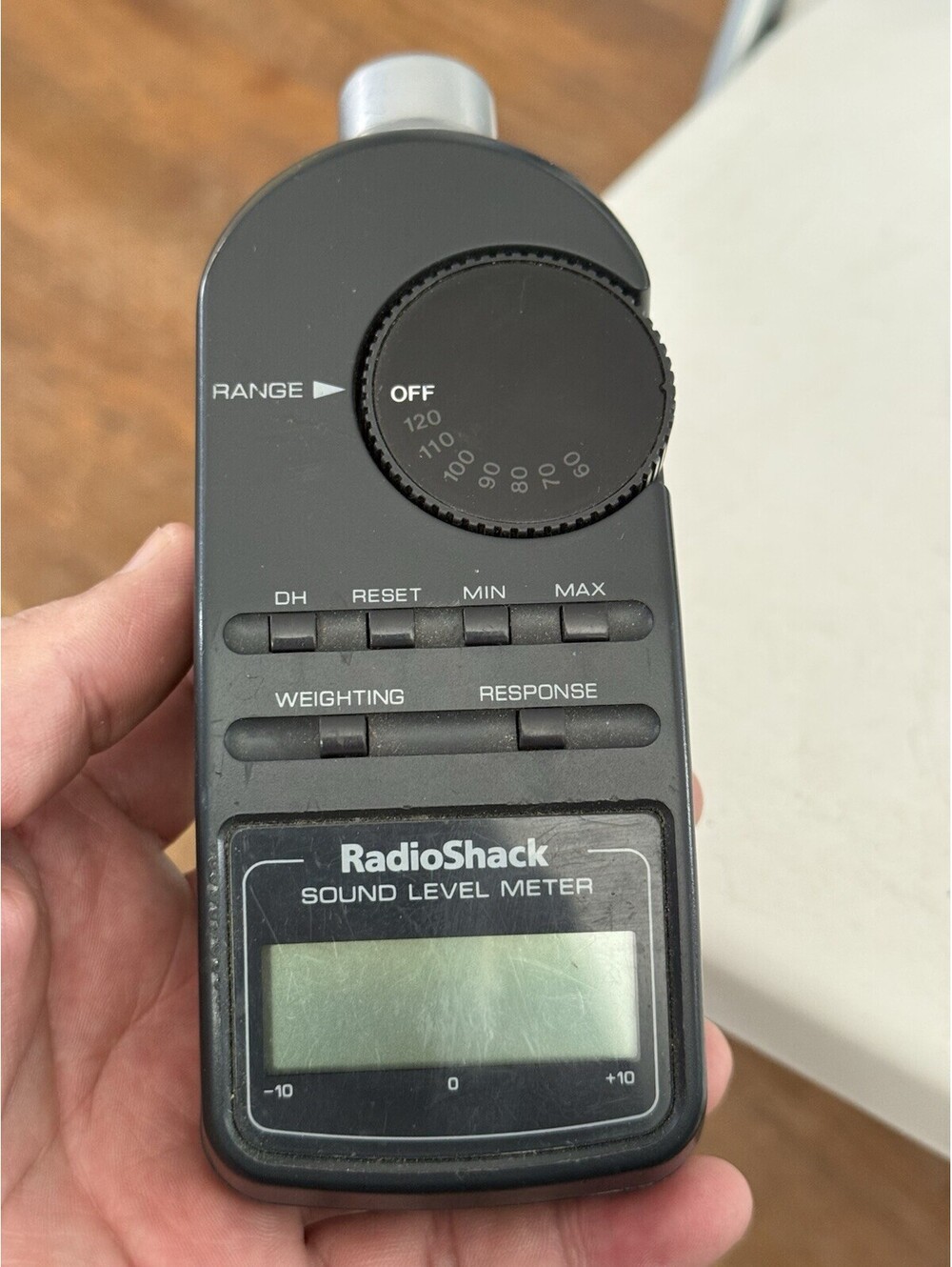 RadioShack Digital Sound Level Meter DB Tester 33-2055 Weighting LCD